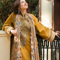 SAPPHIRE -3 Piece Unstitched Embroidered Lawn Suit V521