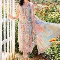 3 Piece Unstitched Printed Lawn Suit 10004