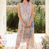 3 Piece Unstitched Printed Lawn Suit 10004