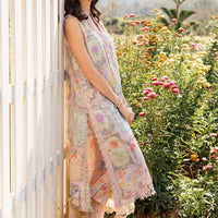 3 Piece Unstitched Printed Lawn Suit 10004