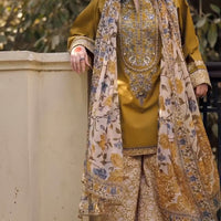 SAPPHIRE -3 Piece Unstitched Embroidered Lawn Suit V521