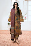 KARANDI 3PC PRINTED SHIRT WITH KARANDI PRINTED DUAPTTA AND TROUSER V253