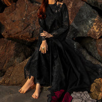 3 Pc Embroidered Lawn Shirt with Embroidered Organza Dupatta With Patches KH2640