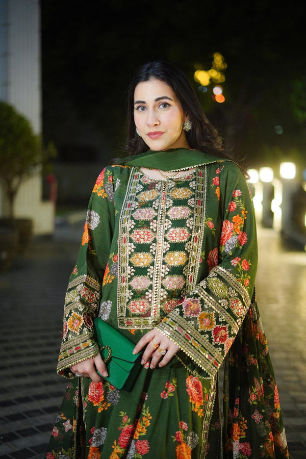 Luxury Silk 3 Piece Unstitched V262