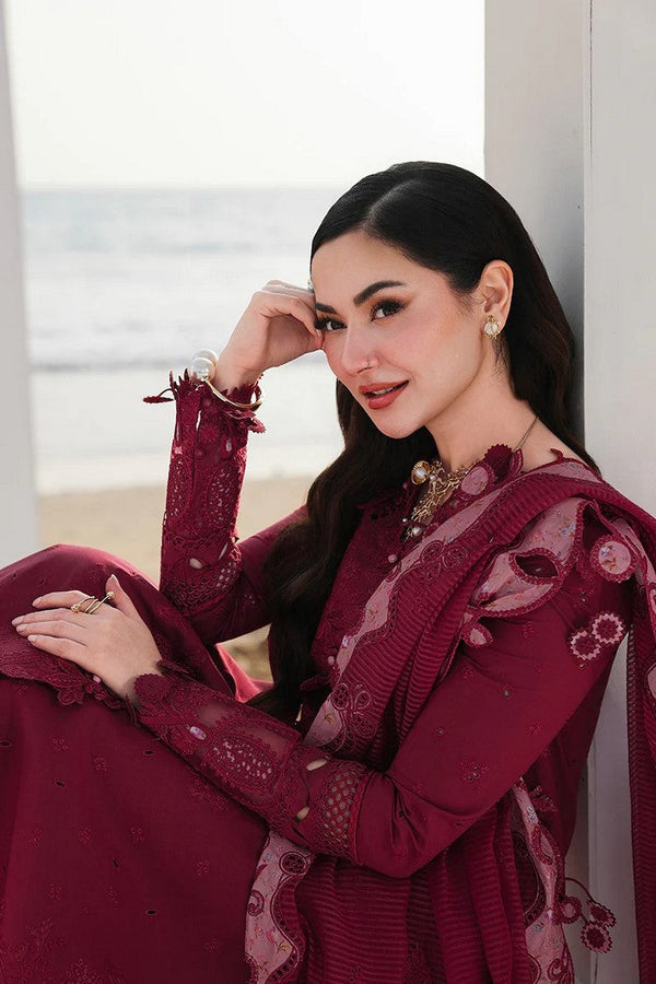 Luxury Pure Lawn Embroidered Eid Collection V710