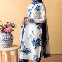 3Pc Digital Printed Lawn Shirt with Printed Dupatta CO488