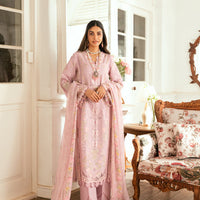 Qalamkar komal summer collection unstitched article V10014