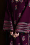 3PC DHANAK EMBROIDERED SHIRT WITH DHANAK EMBROIDERED SHAWL AND TROUSER V678