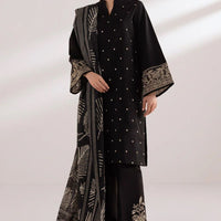 SAPPHIRE 3PC LAWN EMBROIDERED SHIRT WITH PRINTED DUPATTA-1101