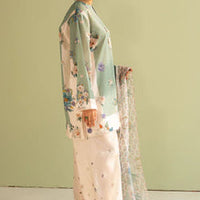 3Pc Digital Printed Lawn Shirt with Printed Dupatta CO 496