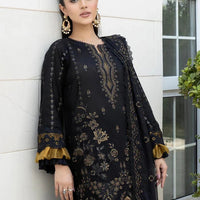 3 Pc Embroidered Lawn Shirt with Embroidered Organza Dupatta V06
