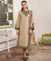 3PC DHANAK EMBROIDERED UNSTITCHED DRESS V221