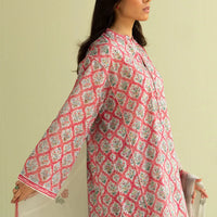 3Pc Digital Printed Lawn Shirt with Printed Dupatta CO 494
