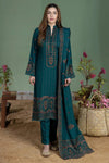 Dhanak-3PC Embroidered Shirt with Dhanak Embroidered Dupatta v49