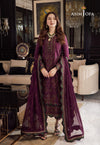 Dhanak 3PC Embroidered With Dhanak Embroidered Dupatta V668