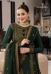 Lawn 3PC Embroidered With Chiffon Embroidered Dupatta V244