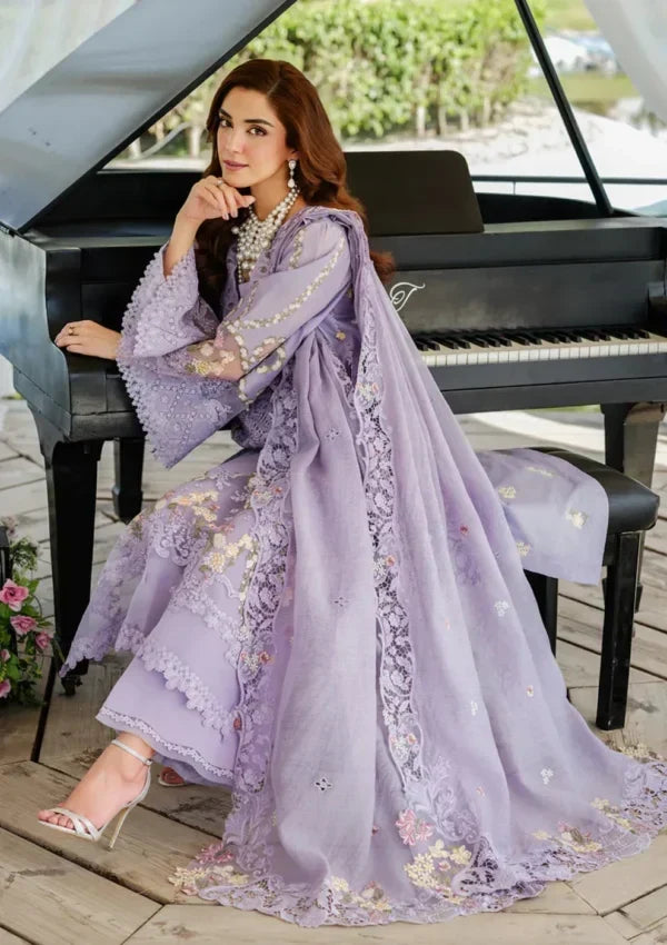Unstitched Fully Embroidered Dhanak Fabric Embroidered Dupatta 726