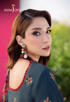 3PC DHANAK EMBROIDERED SHIRT WITH DHANAK EMBROIDERED SHAWL AND TROUSER V677
