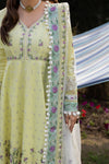 ANEEAS 3PC LAWN EMBROIDERED SHIRT WITH NET EMBROIDERED DUPATTA AND TROUSER728