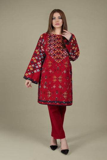 2 Piece Embroidered Lawn Shirt and Trouser V760