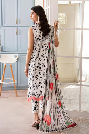 Afrozeh SANDY SHORE Pure Lawn 3 Piece - 10001