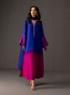 3 Piece Unstitched Embroidered and Printed SIlk Suit V230