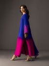 3 Piece Unstitched Embroidered and Printed SIlk Suit V230