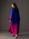 3 Piece Unstitched Embroidered and Printed SIlk Suit V230