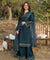 Dhanak-3PC Embroidered Shirt with Organza Sequence Embroidered Dupatta V1350