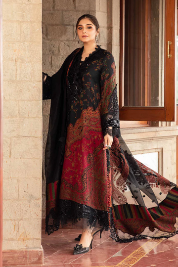 Unstitched 3 Piece Embroidered Lawn V524