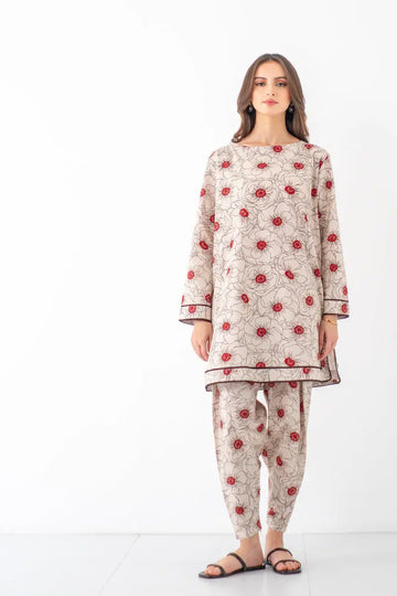 2 Piece Digital Printed Lawn Suit V12C