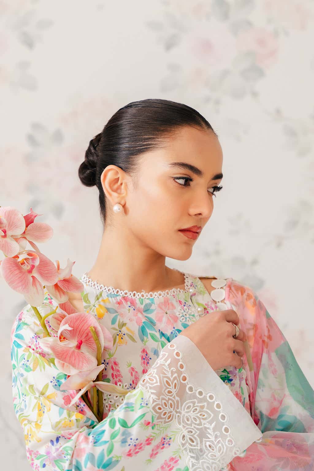 Vanilla-The Folral Charm Lawn 10002