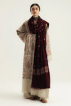 ZARA SHAH JAHAN DHANAK EMBROIDERED UNSTICHED SUIT V58